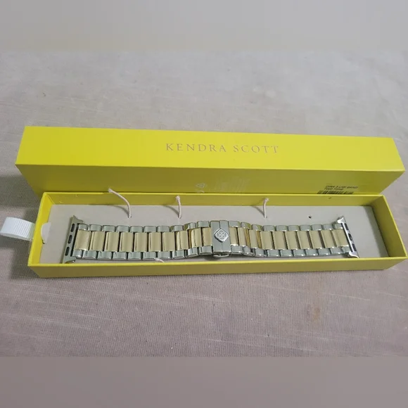 Kendra Scott Gold and Silver Women's Watch Bracelet - Picture 2 of 4